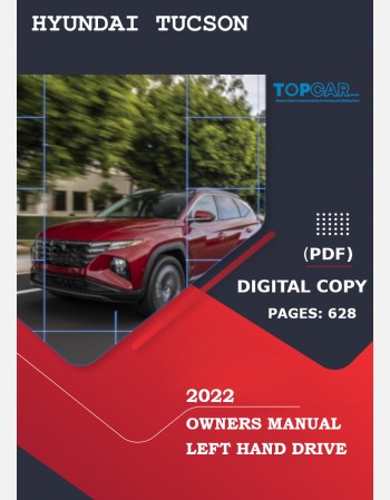 hyundai tucson 2022 owners manual